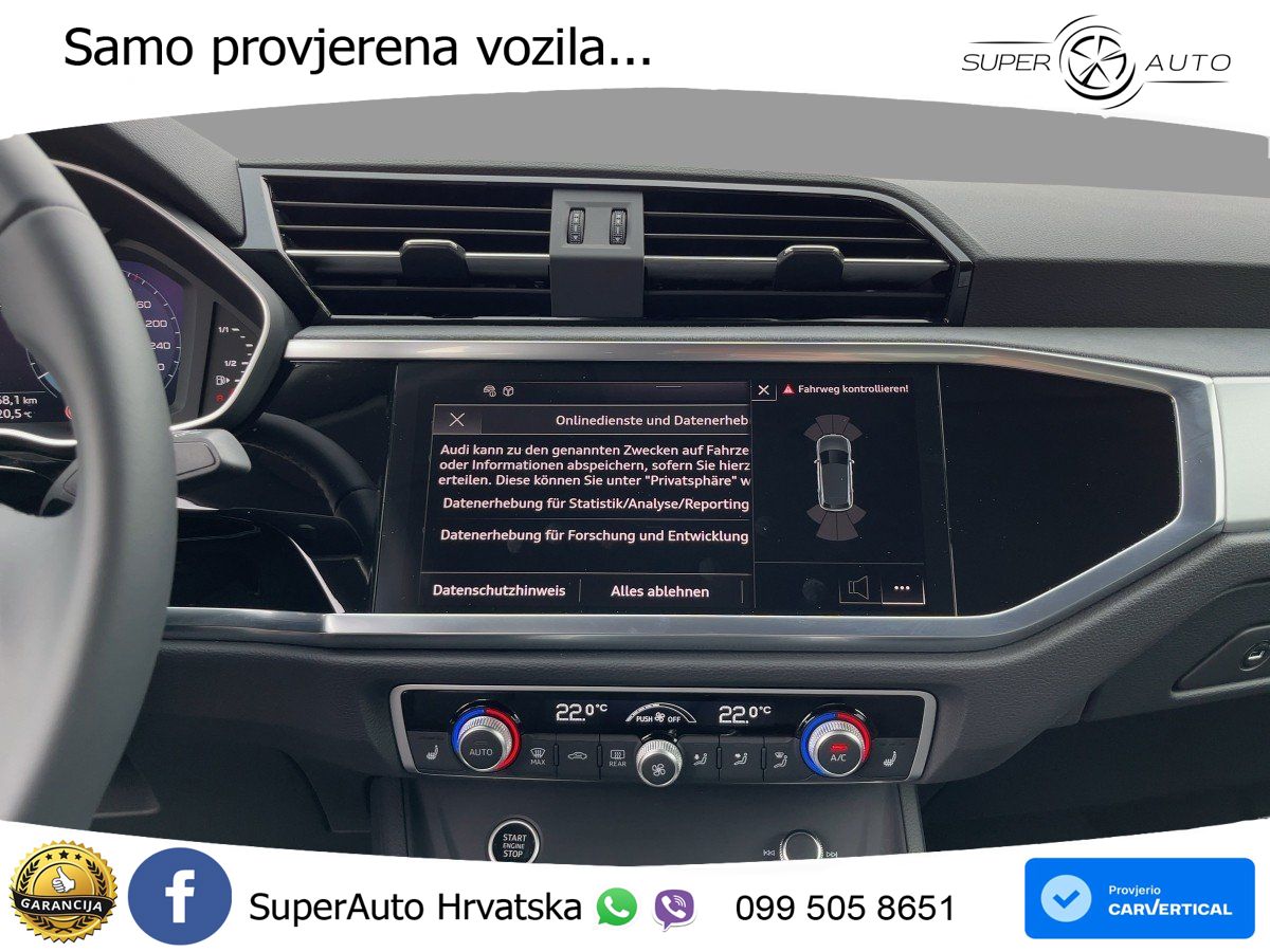 Audi Q3 35 TFSI (150 KS) S tronic S line LED+GR SJED+ACC
