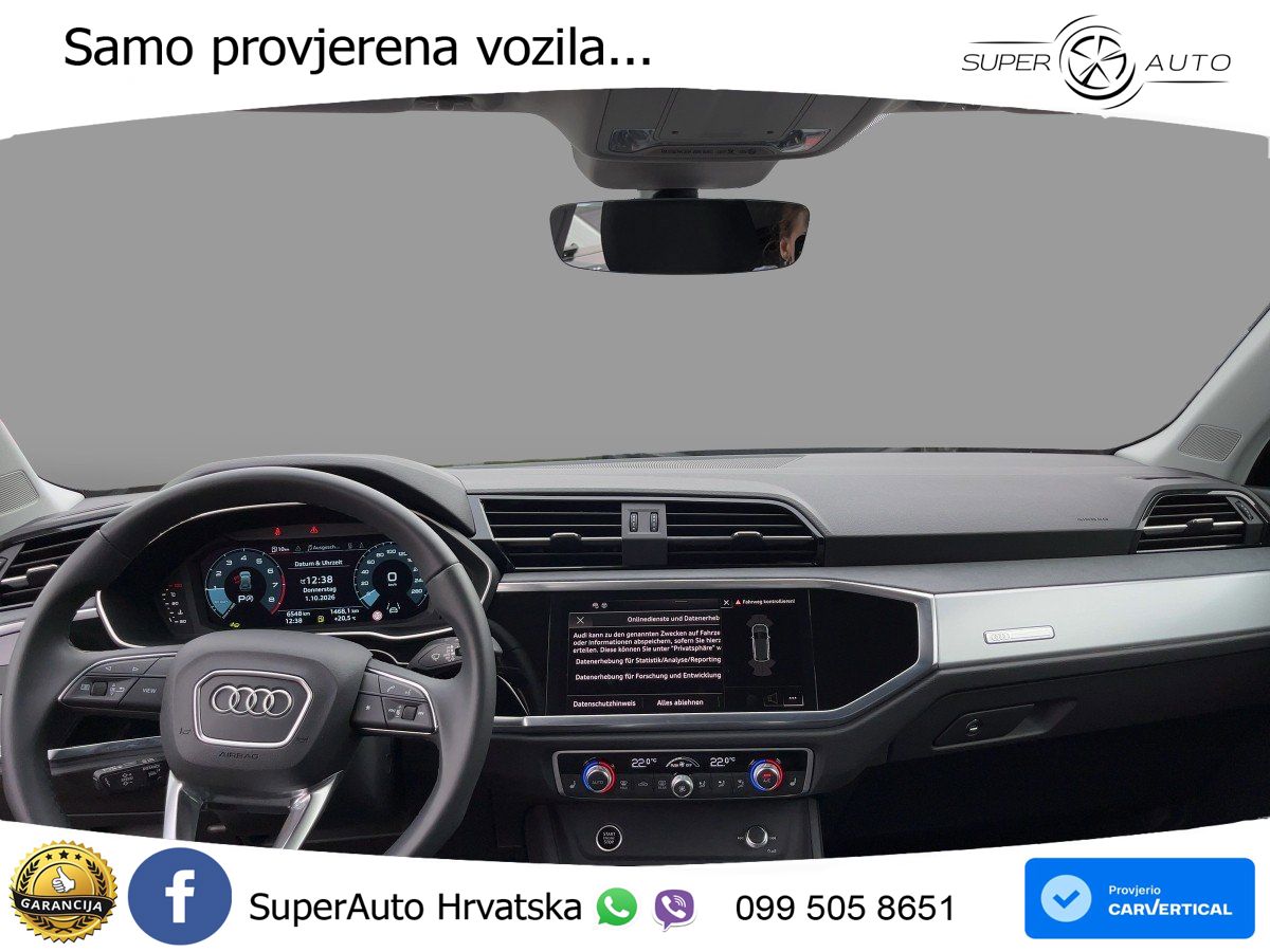 Audi Q3 35 TFSI (150 KS) S tronic S line LED+GR SJED+ACC