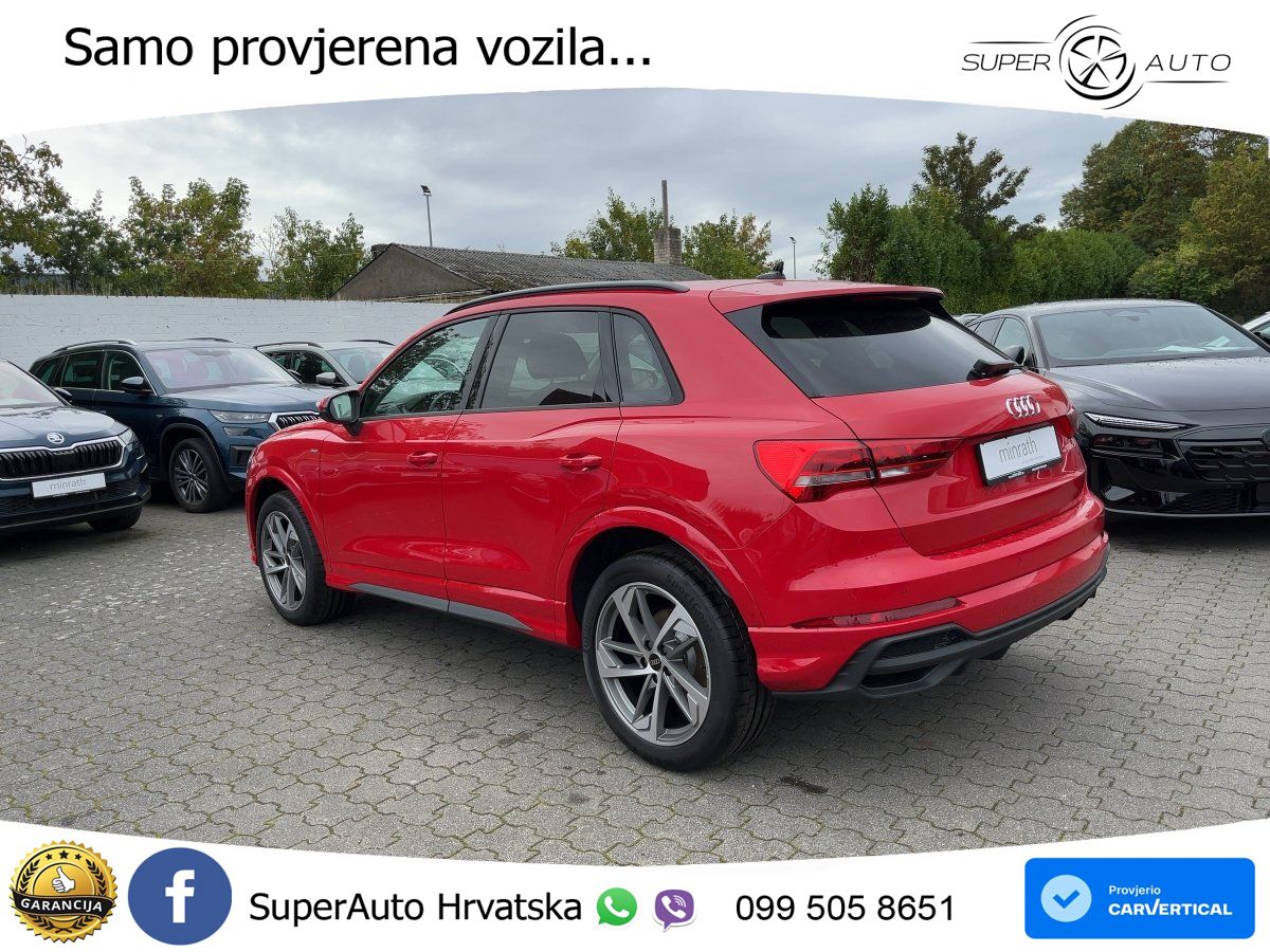 Audi Q3 35 TFSI (150 KS) S tronic S line LED+GR SJED+ACC