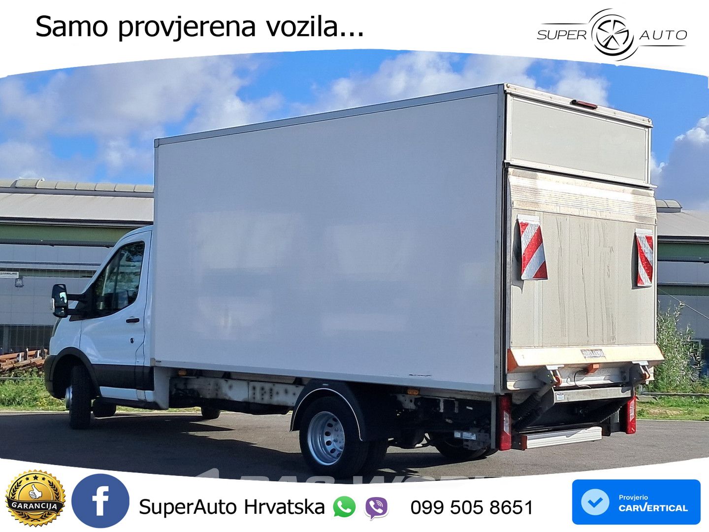 Ford Transit 170pk Ladebordwand Doppelbereifung 170PS 170 KS
