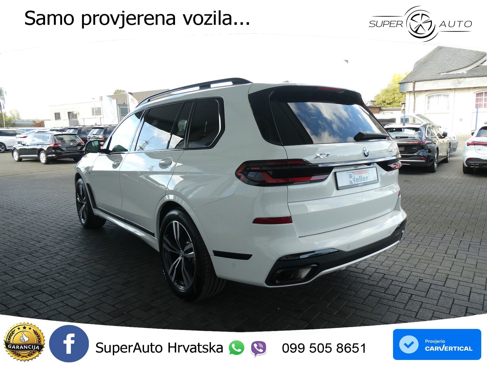 BMW X7 40d (352 KS) xDrive Steptronic M Sport ZRAČNI+ACC+GR SJED+KAM+PANO
