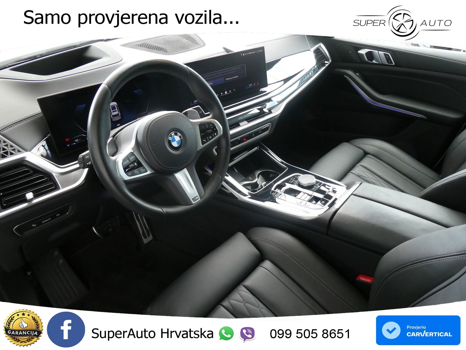 BMW X7 40d (352 KS) xDrive Steptronic M Sport ZRAČNI+ACC+GR SJED+KAM+PANO