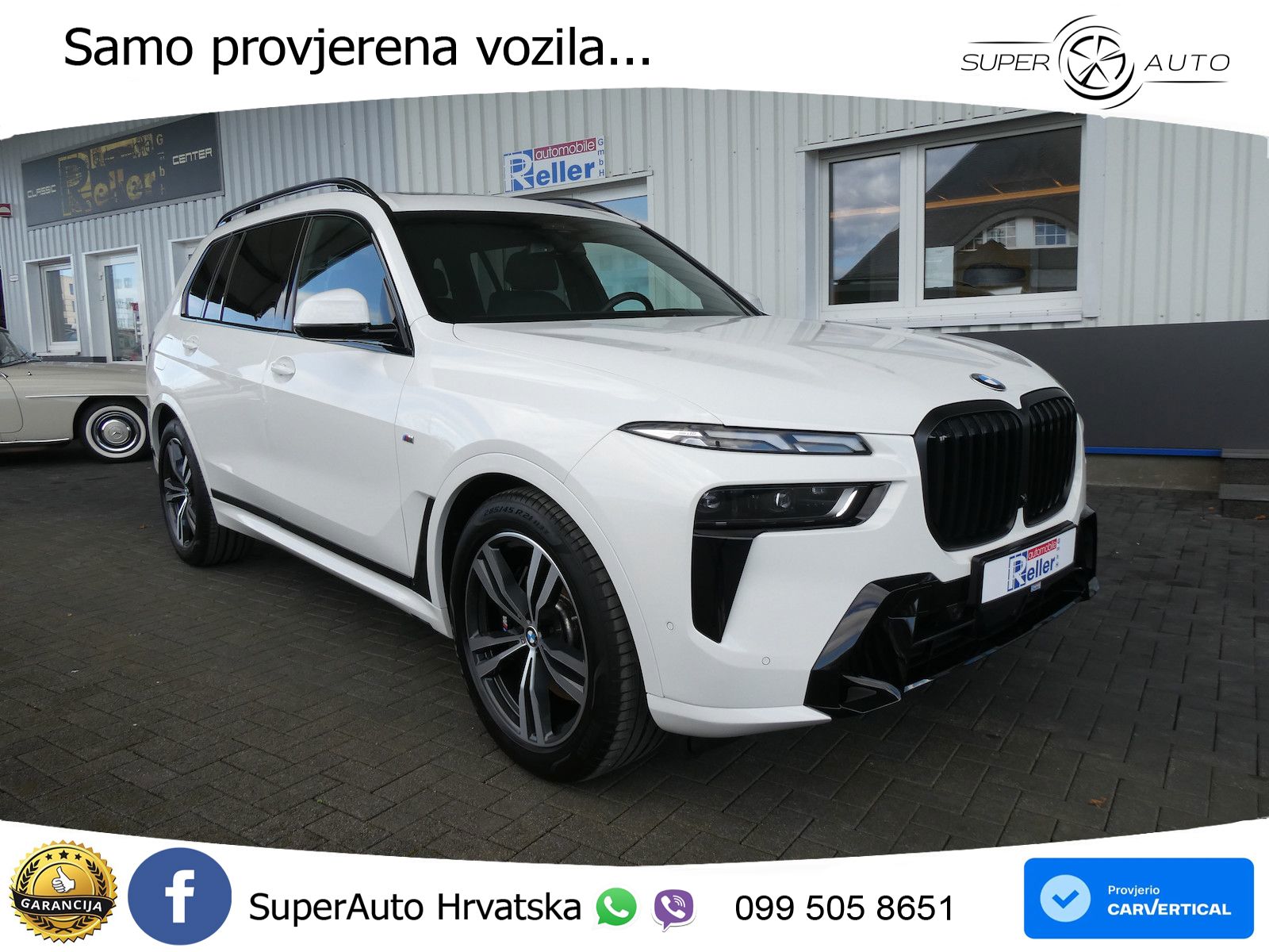 BMW X7 40d (352 KS) xDrive Steptronic M Sport ZRAČNI+ACC+GR SJED+KAM+PANO