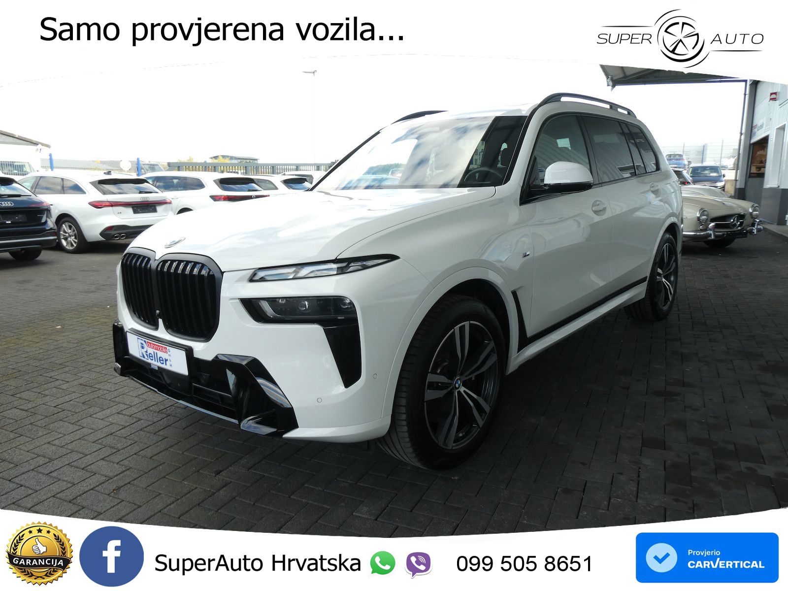 BMW X7 40d (352 KS) xDrive Steptronic M Sport ZRAČNI+ACC+GR SJED+KAM+PANO