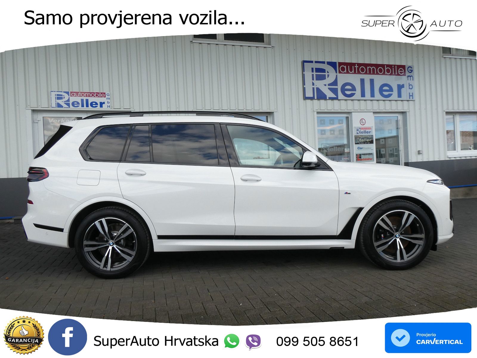 BMW X7 40d (352 KS) xDrive Steptronic M Sport ZRAČNI+ACC+GR SJED+KAM+PANO