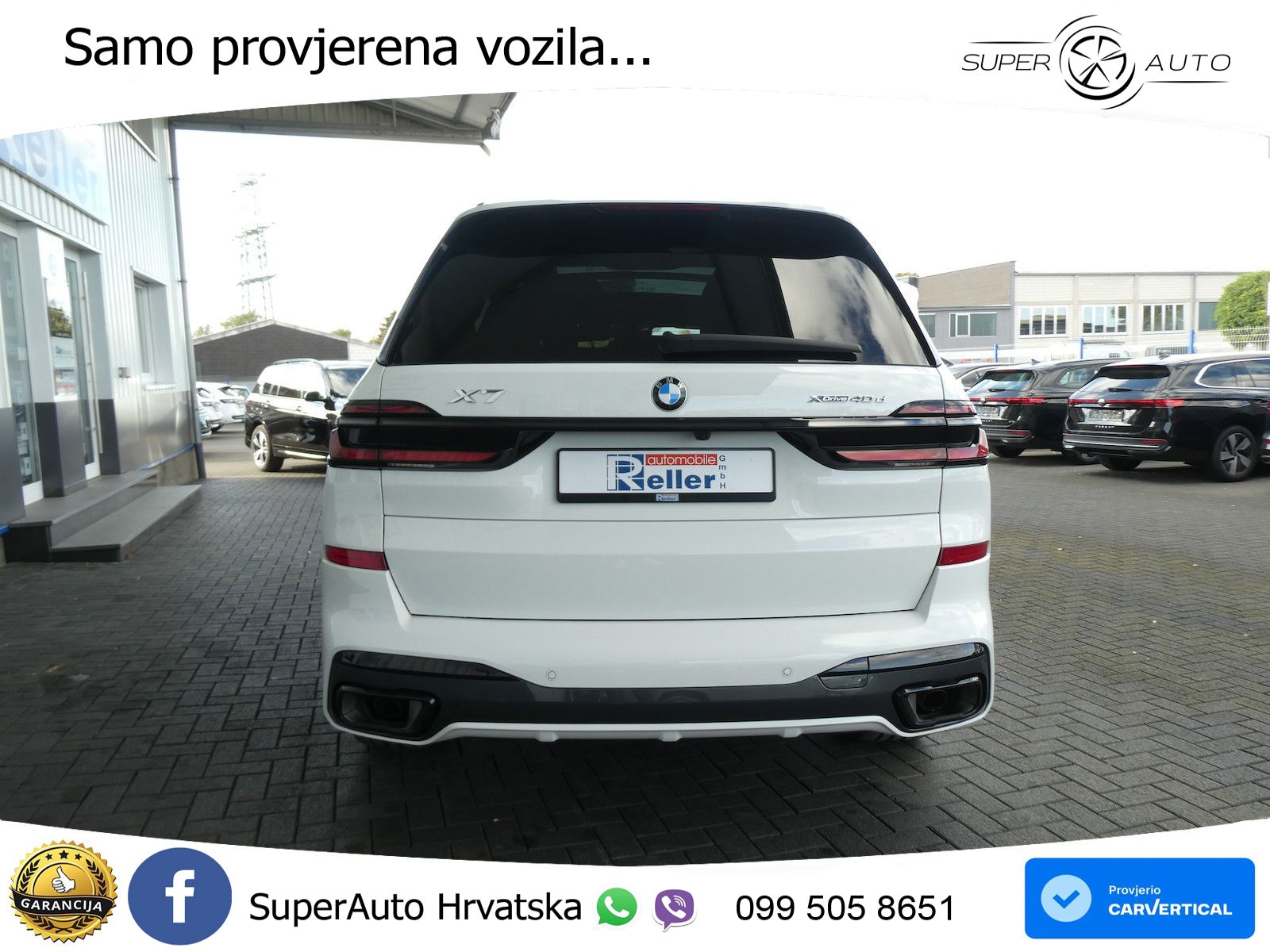 BMW X7 40d (352 KS) xDrive Steptronic M Sport ZRAČNI+ACC+GR SJED+KAM+PANO