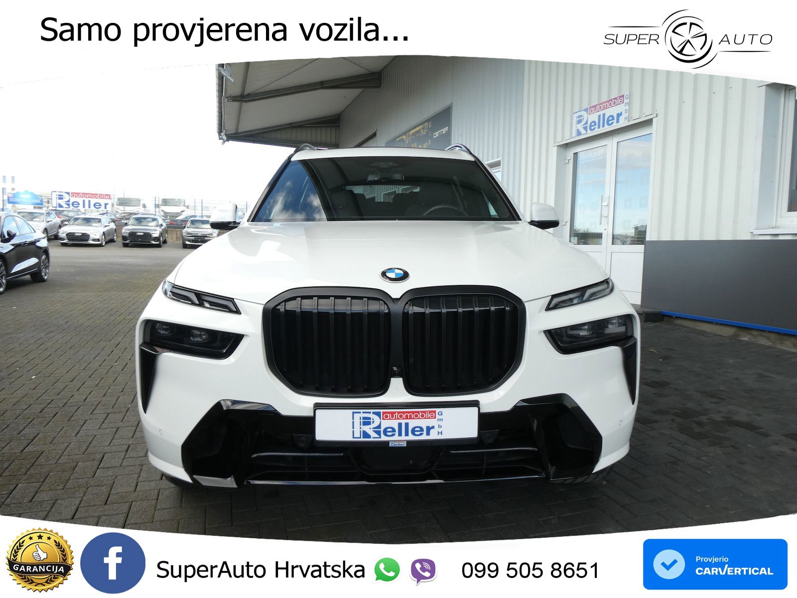 BMW X7 40d (352 KS) xDrive Steptronic M Sport ZRAČNI+ACC+GR SJED+KAM+PANO