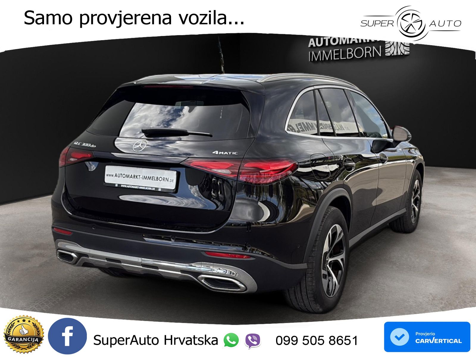 Mercedes GLC 300de (306 KS) 4MATIC 9G-TRONIC LED+GR SJED+ACC