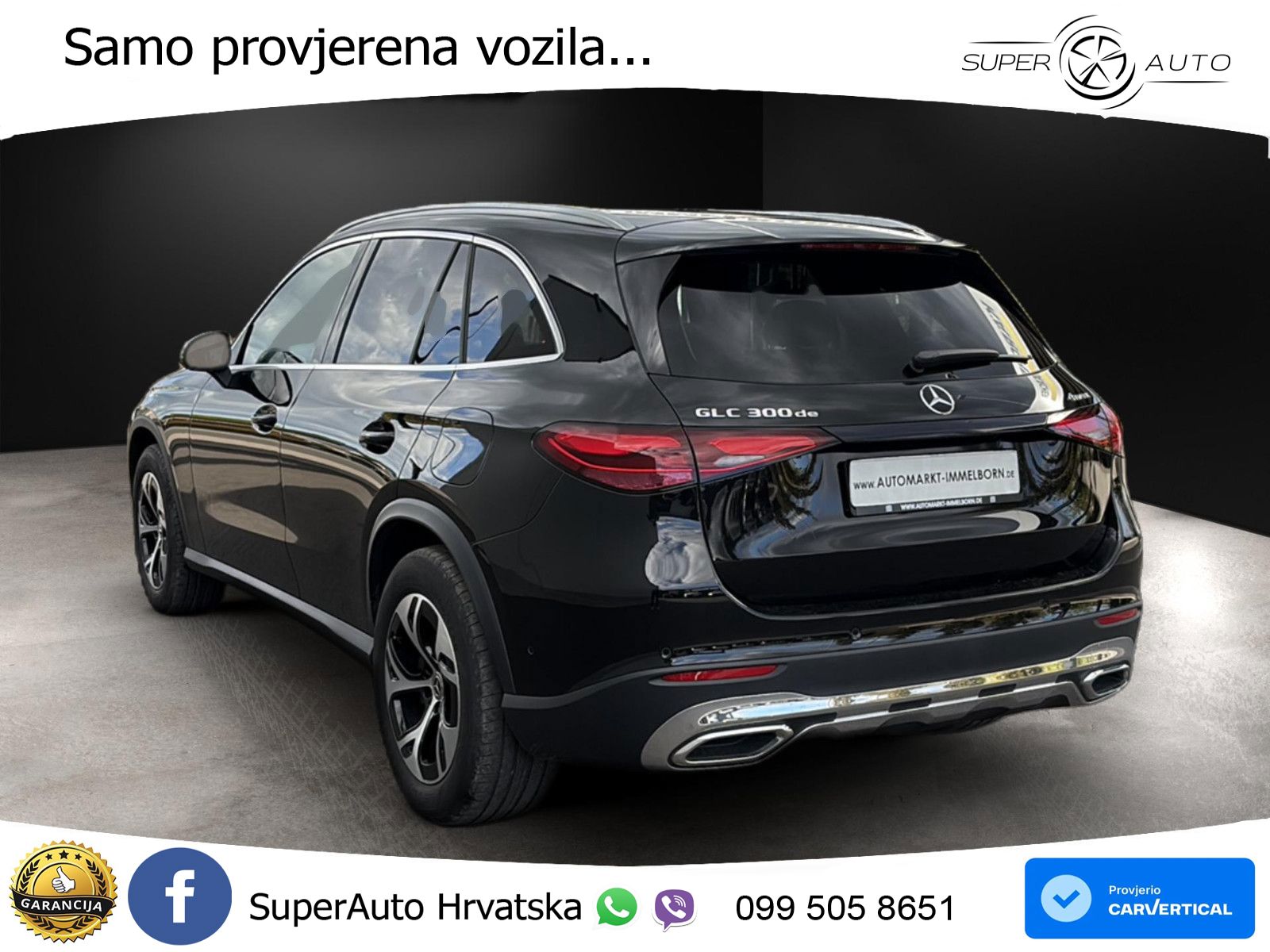 Mercedes GLC 300de (306 KS) 4MATIC 9G-TRONIC LED+GR SJED+ACC