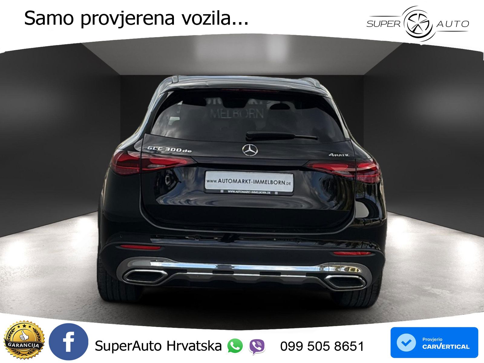 Mercedes GLC 300de (306 KS) 4MATIC 9G-TRONIC LED+GR SJED+ACC