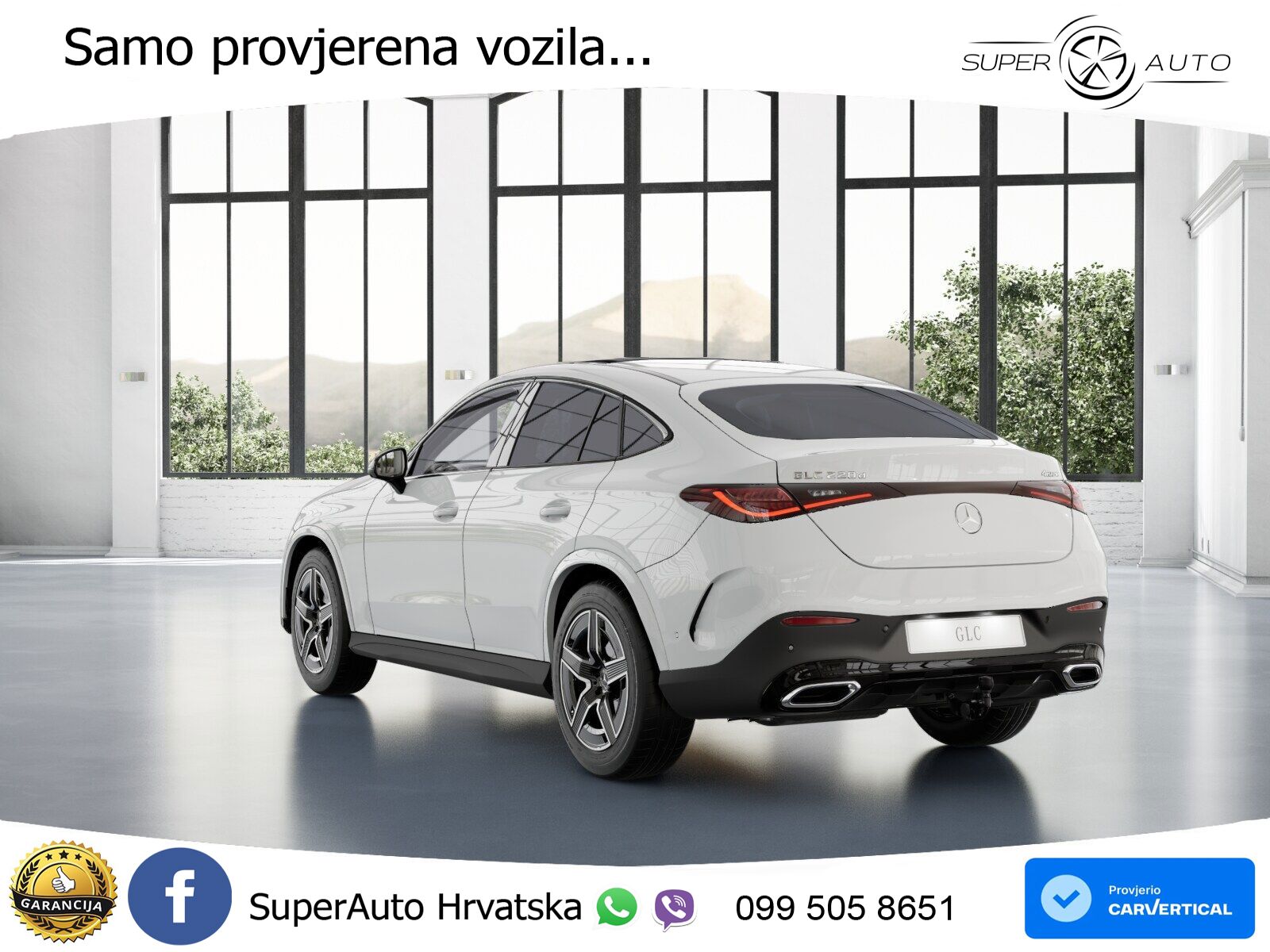 Mercedes GLC Coupe 220d (197 KS) 4MATIC 9G-TRONIC AMG ACC+GR SJED+360+PANO
