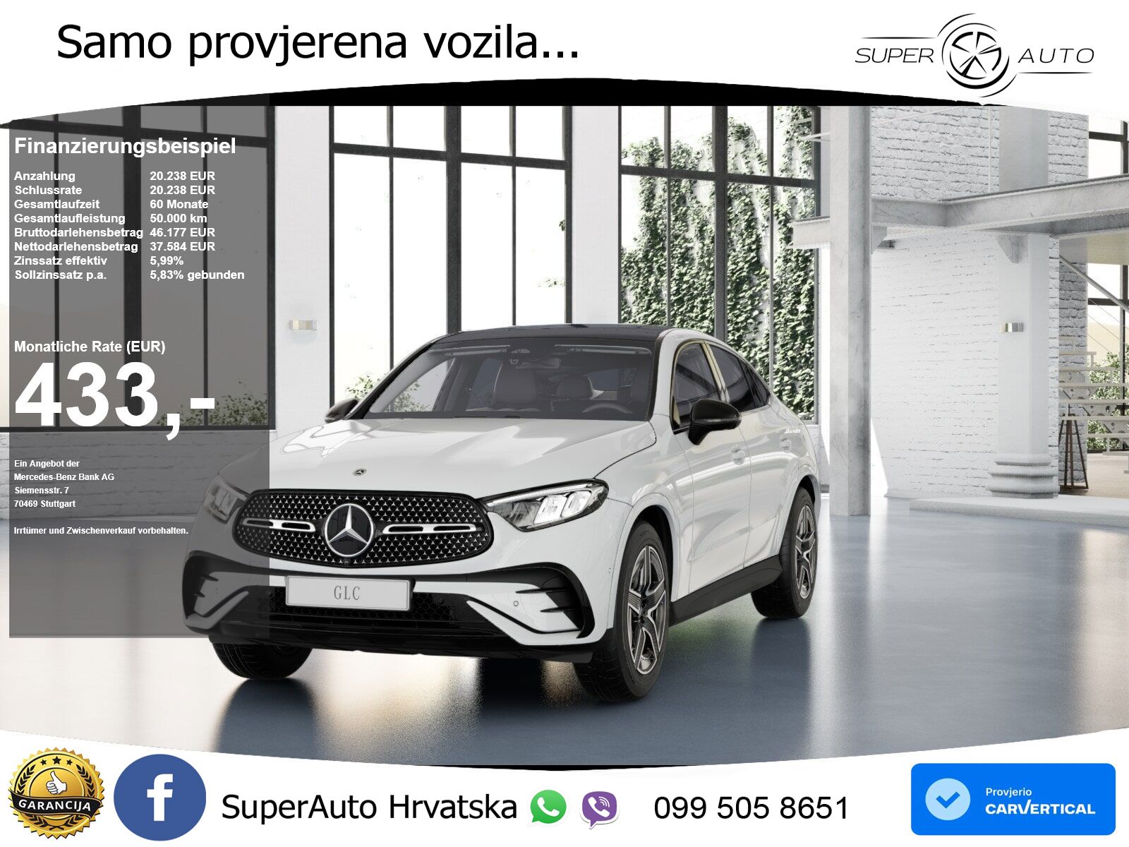 Mercedes GLC Coupe 220d (197 KS) 4MATIC 9G-TRONIC AMG ACC+GR SJED+360+PANO