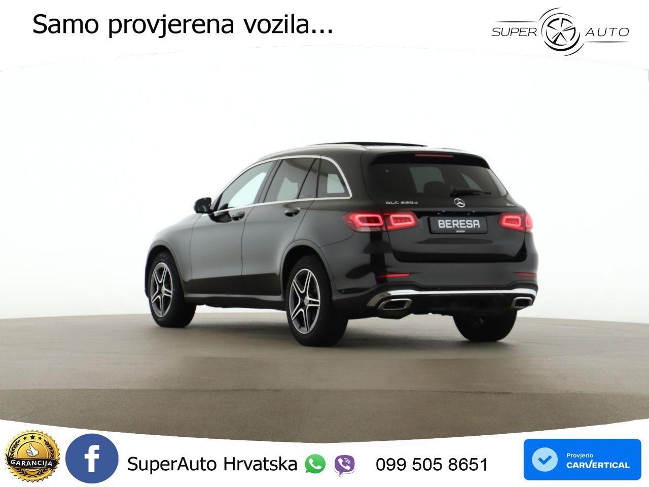 Mercedes GLC 220d (194 KS) 4MATIC G-TRONIC AMG ACC+HEAD+GR SJED+360+PANO