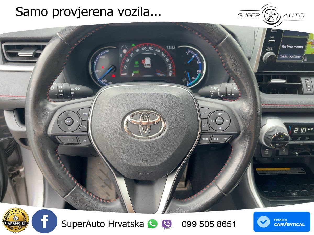 Toyota RAV4 2.5 D-4S (306 KS) Hybrid AWD-i e-CVT LED+GR SJED+ACC