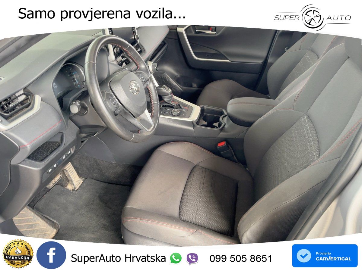 Toyota RAV4 2.5 D-4S (306 KS) Hybrid AWD-i e-CVT LED+GR SJED+ACC