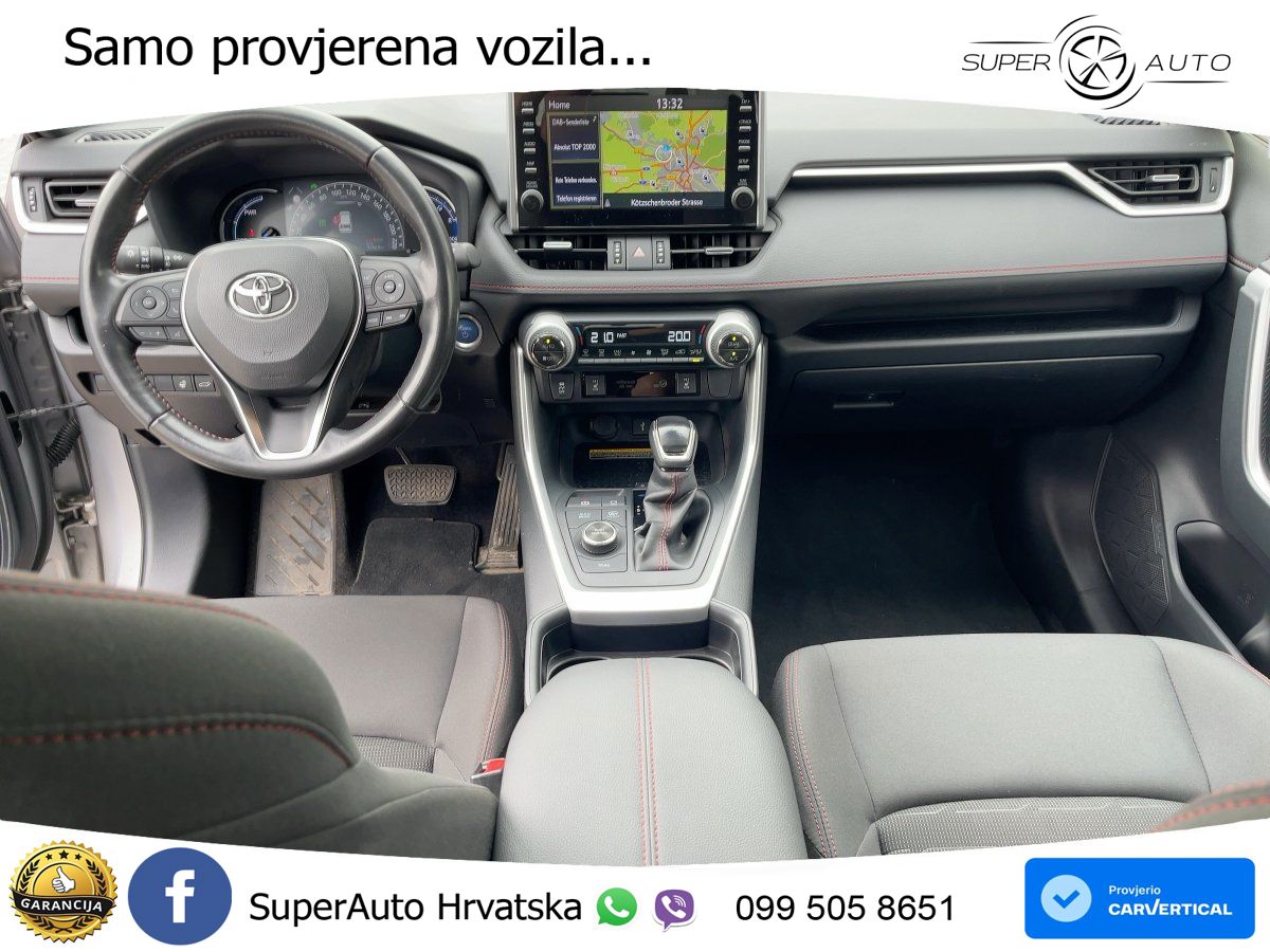 Toyota RAV4 2.5 D-4S (306 KS) Hybrid AWD-i e-CVT LED+GR SJED+ACC