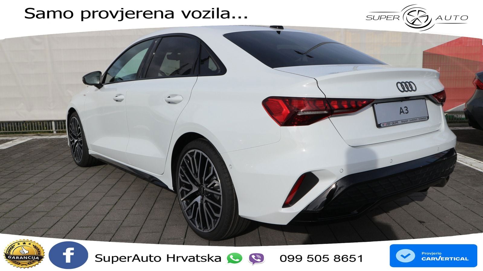 Audi A3 Limuzina 35 TFSI (150 KS) S tronic S line LED+GR SJED+ACC
