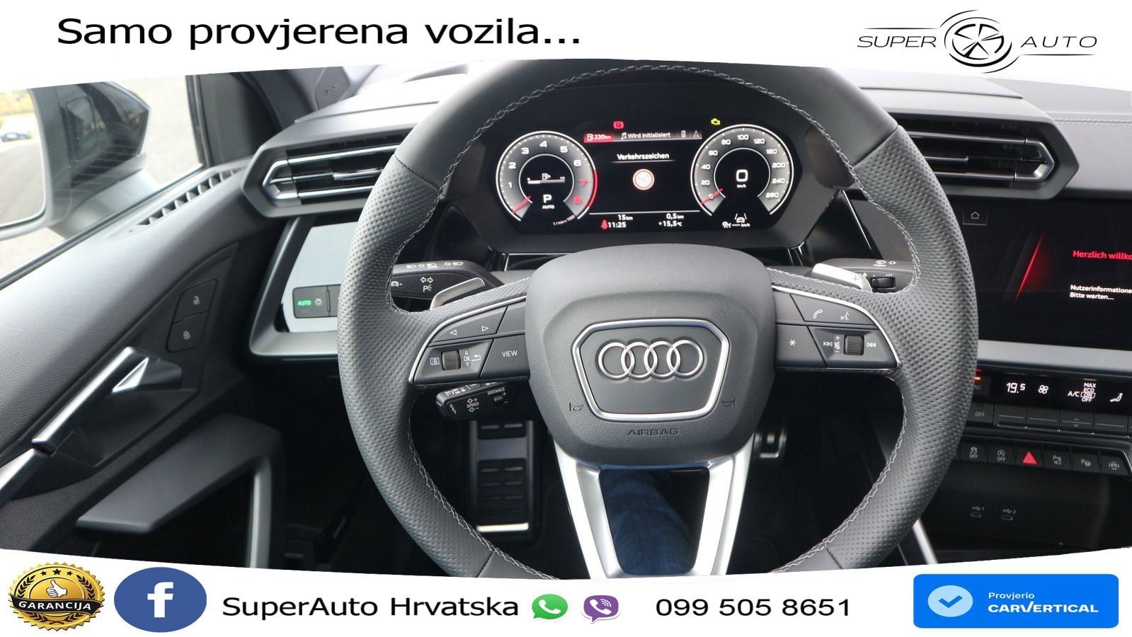 Audi A3 Limuzina 35 TFSI (150 KS) S tronic S line LED+GR SJED+ACC