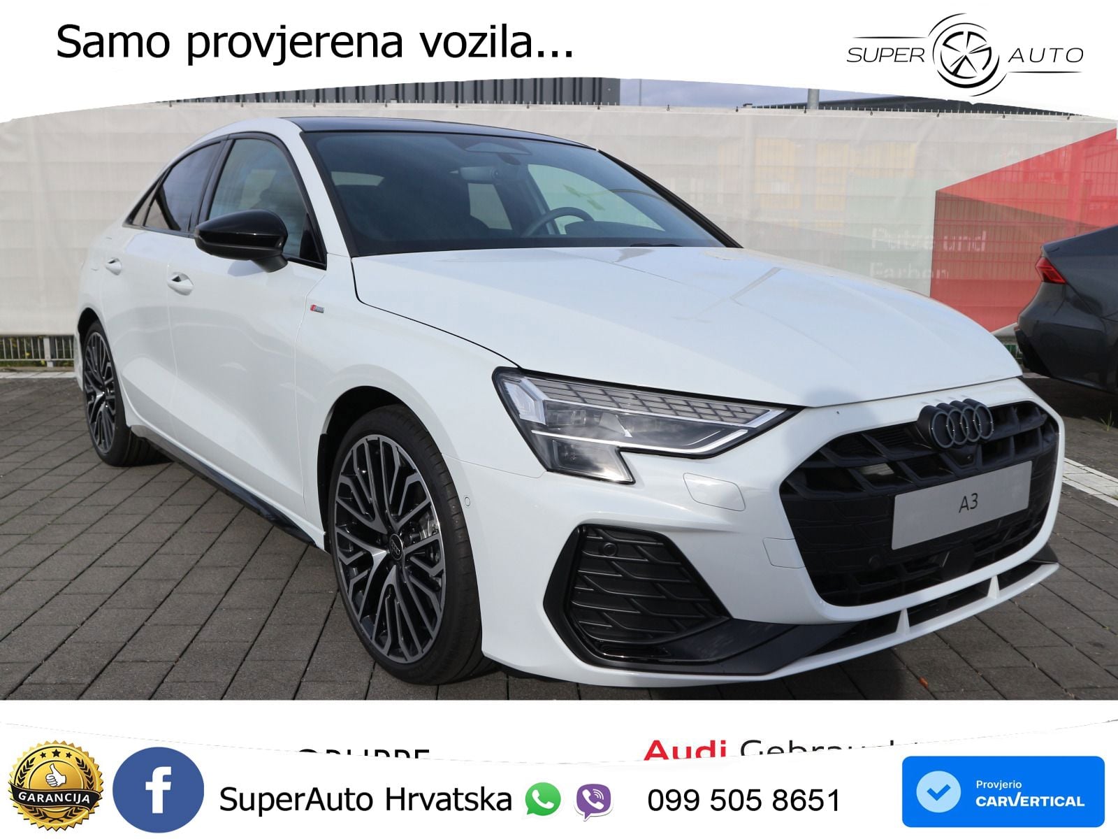 Audi A3 Limuzina 35 TFSI (150 KS) S tronic S line LED+GR SJED+ACC