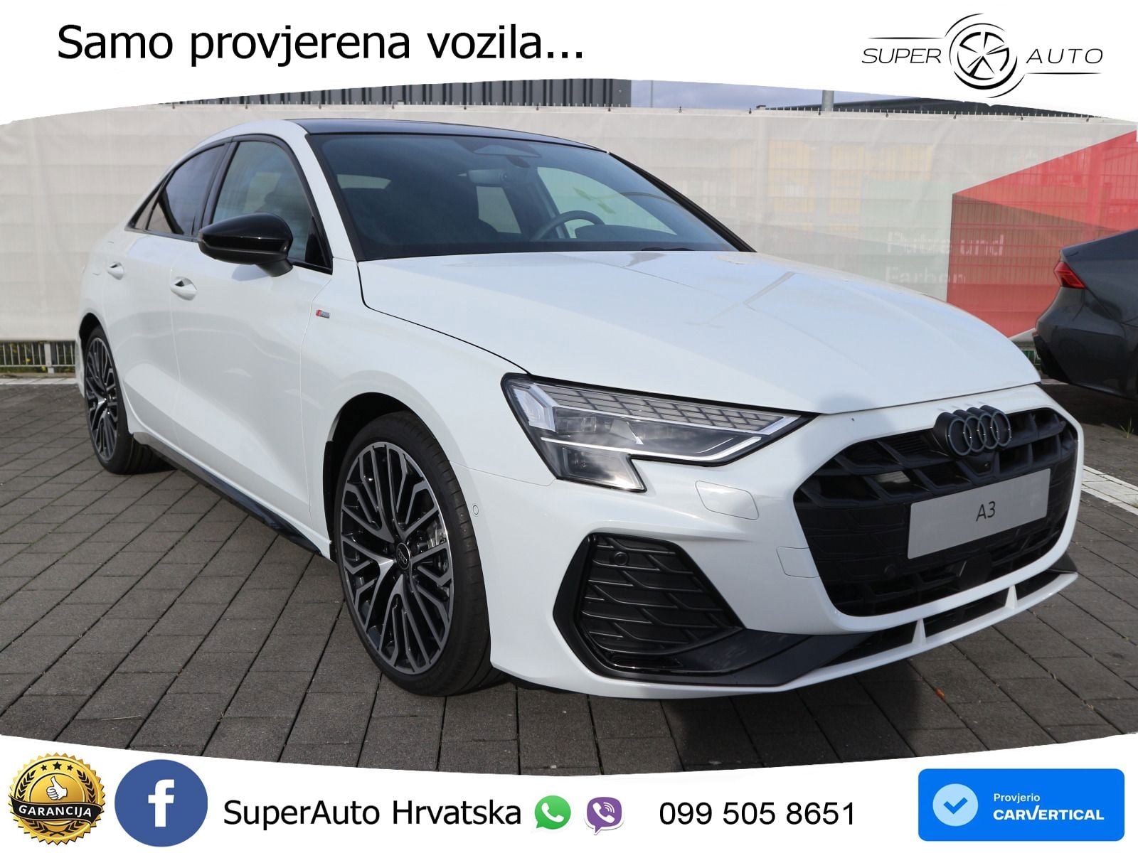 Audi A3 Limuzina 35 TFSI (150 KS) S tronic S line LED+GR SJED+ACC