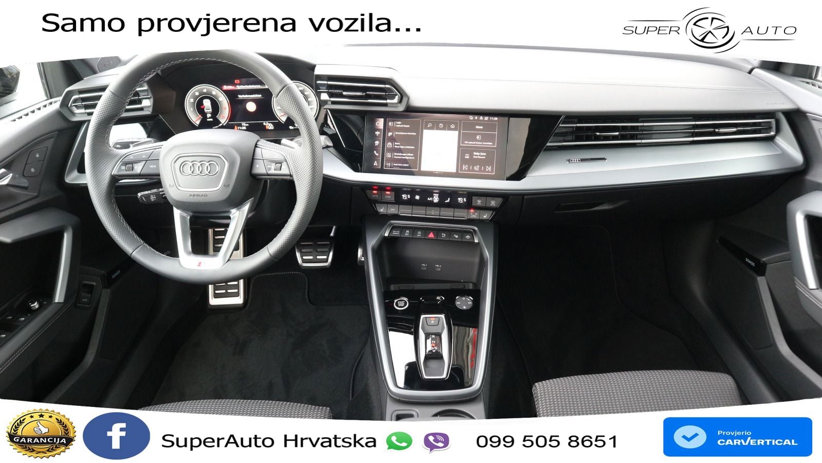 Audi A3 Limuzina 35 TFSI (150 KS) S tronic S line LED+GR SJED+ACC