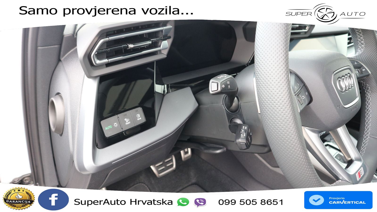 Audi A3 Limuzina 35 TFSI (150 KS) S tronic S line LED+GR SJED+ACC