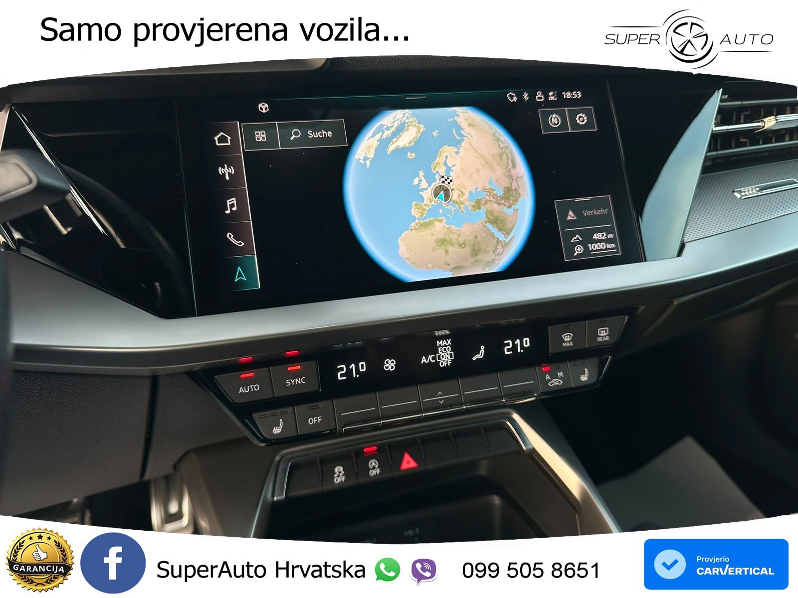 Audi A3 Limuzina 35 TFSI (150 KS) S tronic S line