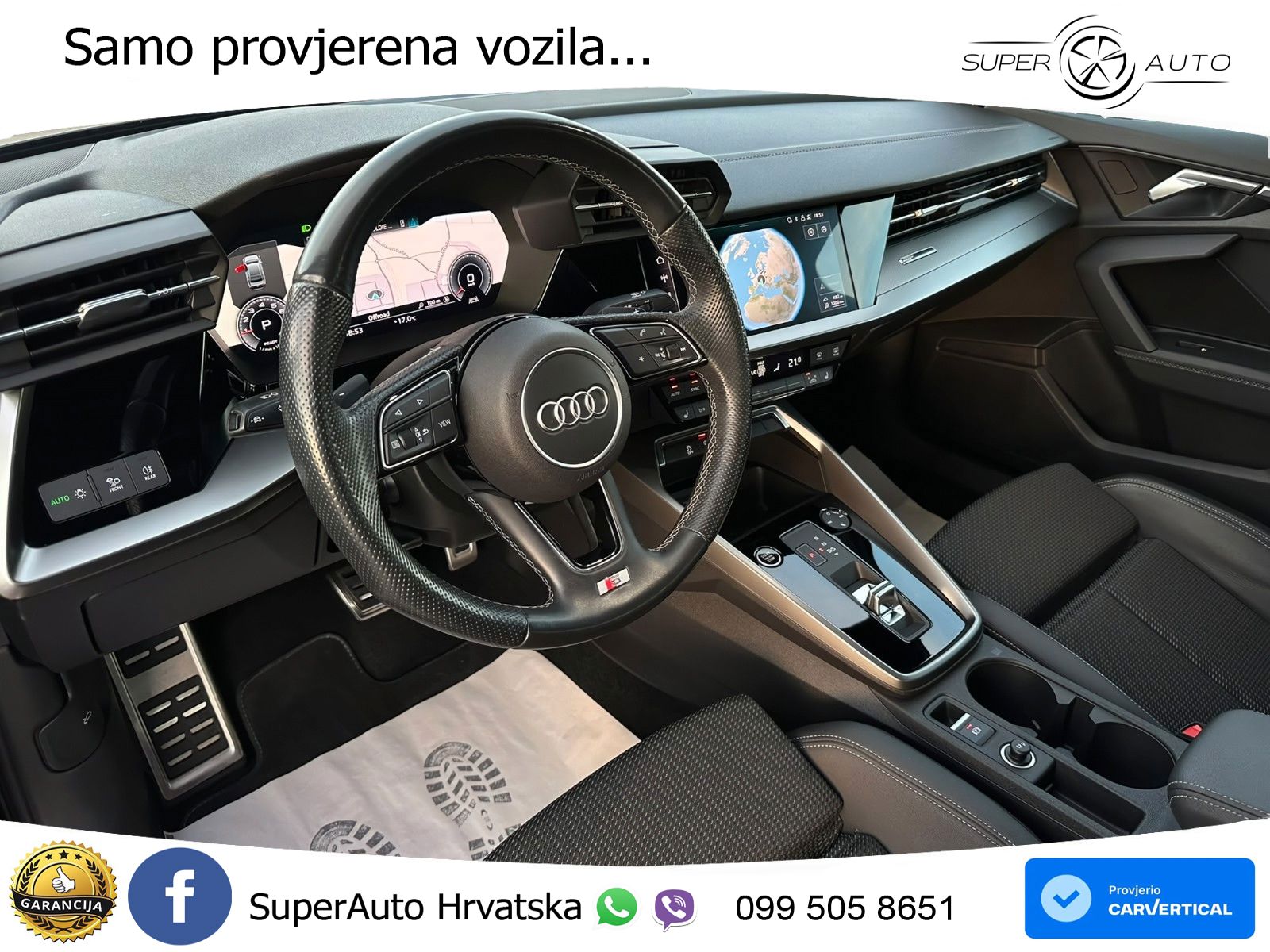 Audi A3 Limuzina 35 TFSI (150 KS) S tronic S line