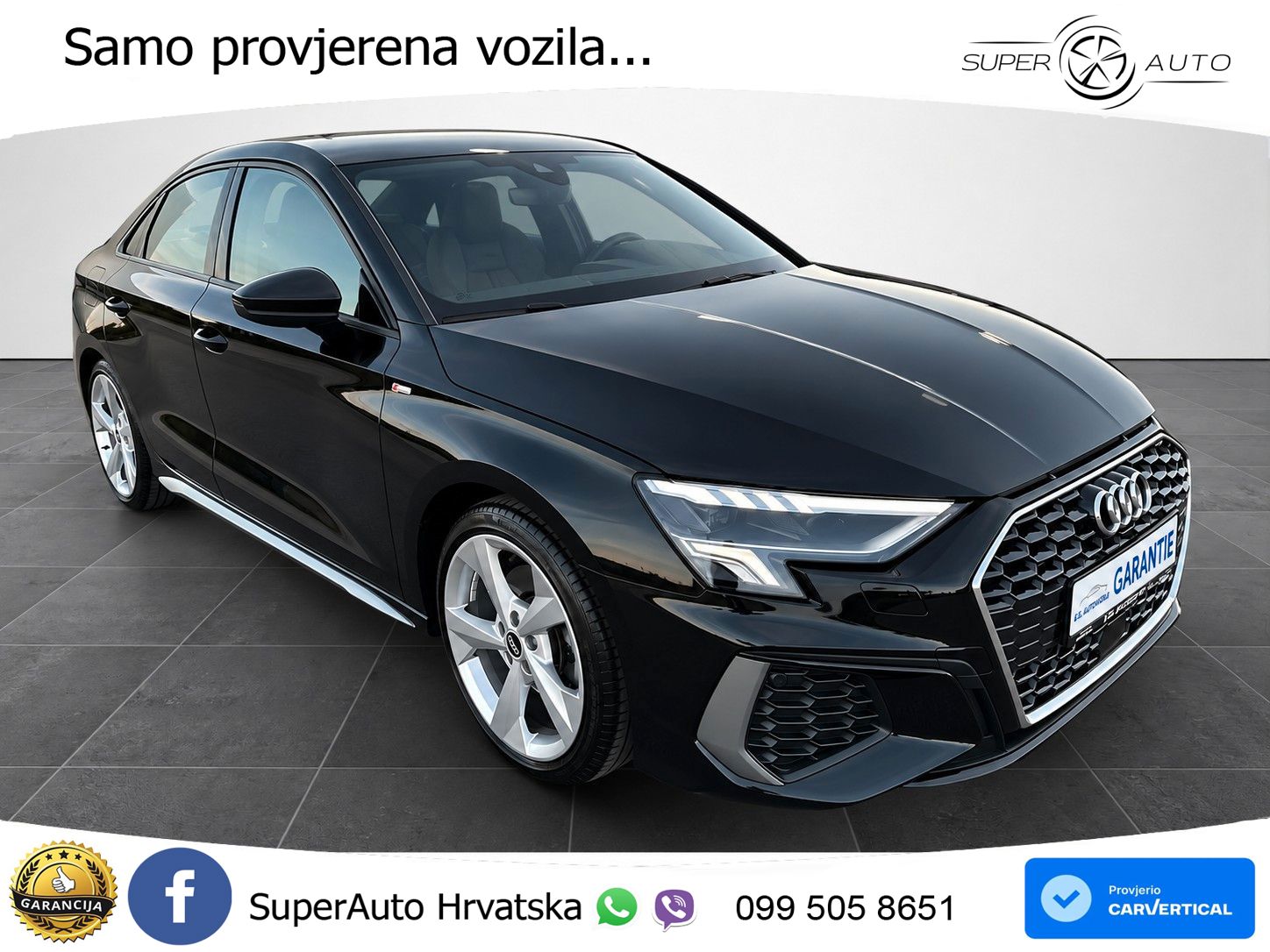 Audi A3 Limuzina 35 TFSI (150 KS) S tronic S line