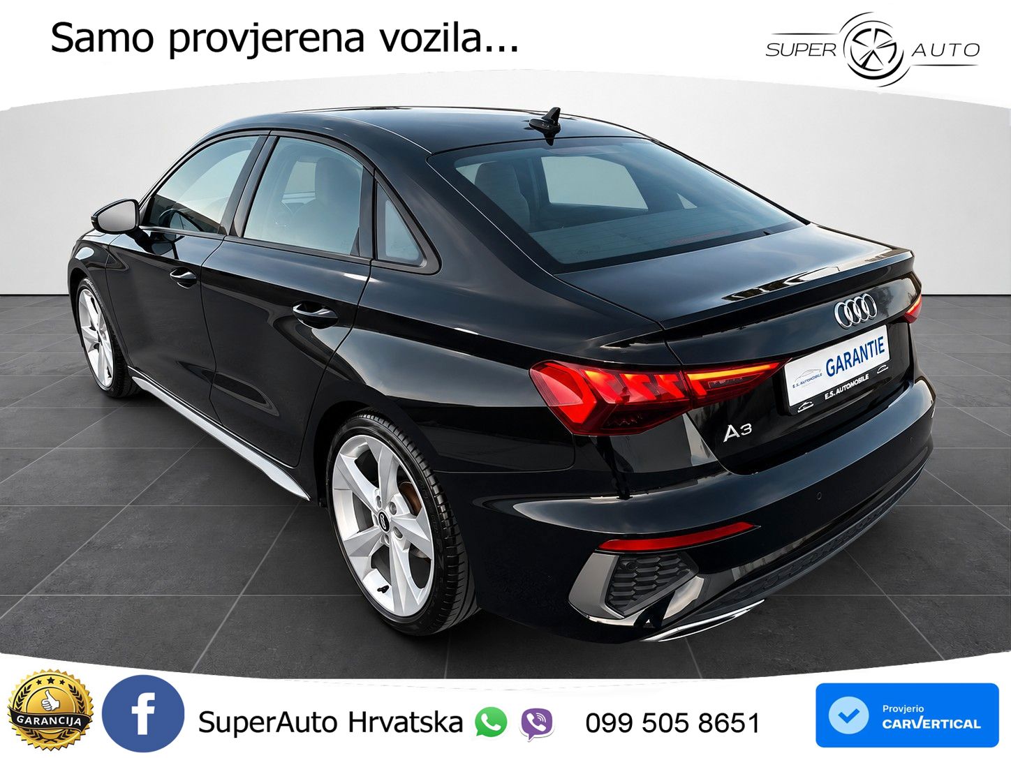Audi A3 Limuzina 35 TFSI (150 KS) S tronic S line