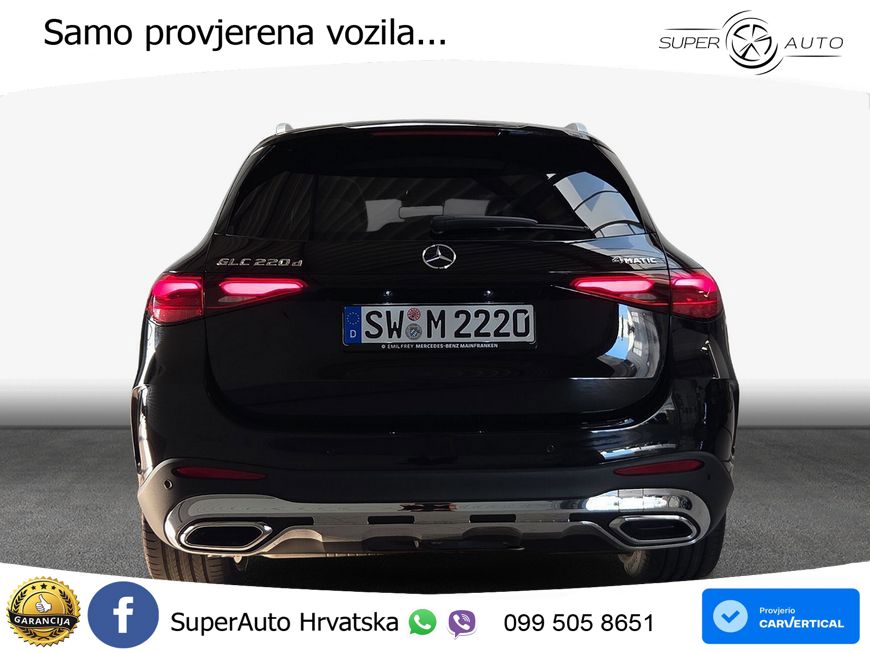 Mercedes GLC 220d (197 KS) 4MATIC 9G-TRONIC AMG LED+GR SJED+ACC