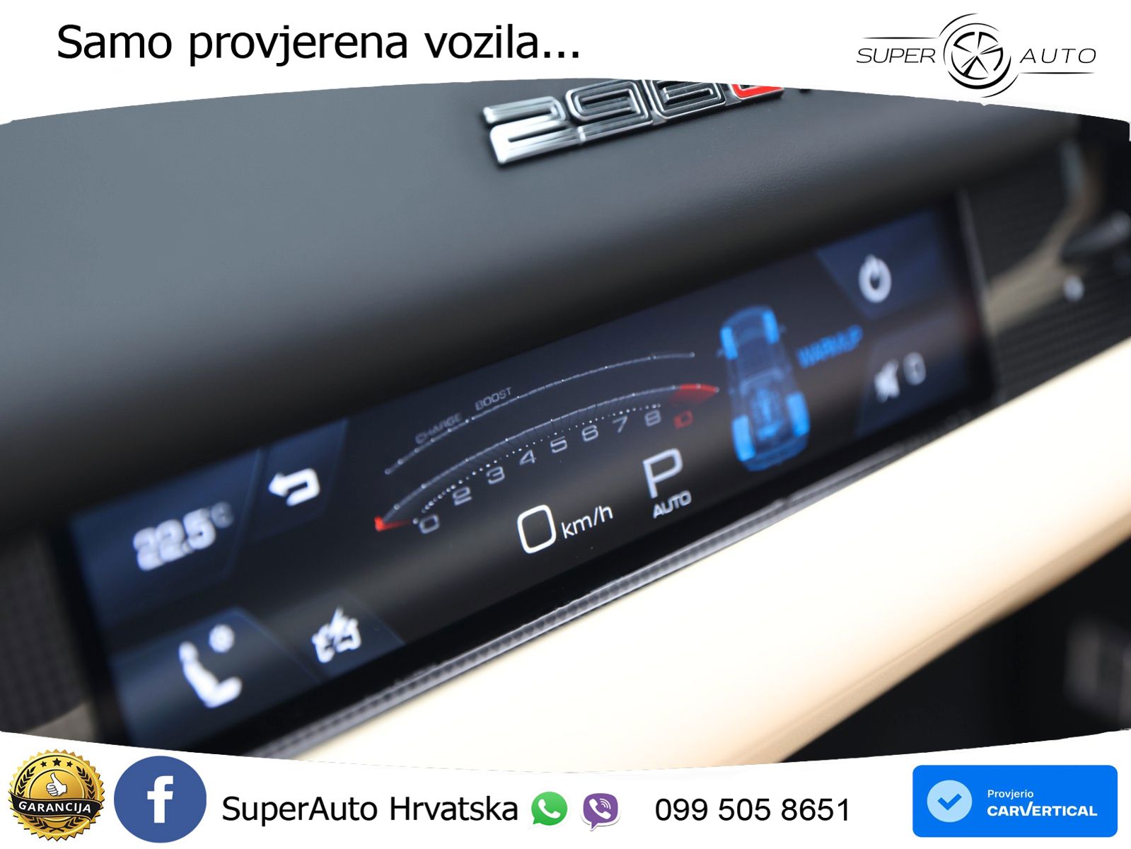 Ferrari 296 GTS 3.0 V6 (830 KS) F1 DCT ZRAČNI+ACC+GR SJED+KAM