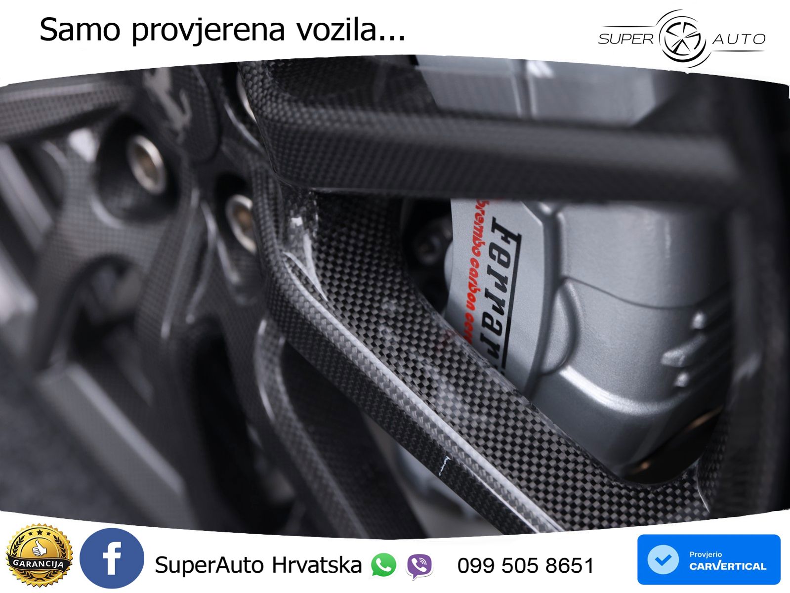 Ferrari 296 GTS 3.0 V6 (830 KS) F1 DCT ZRAČNI+ACC+GR SJED+KAM