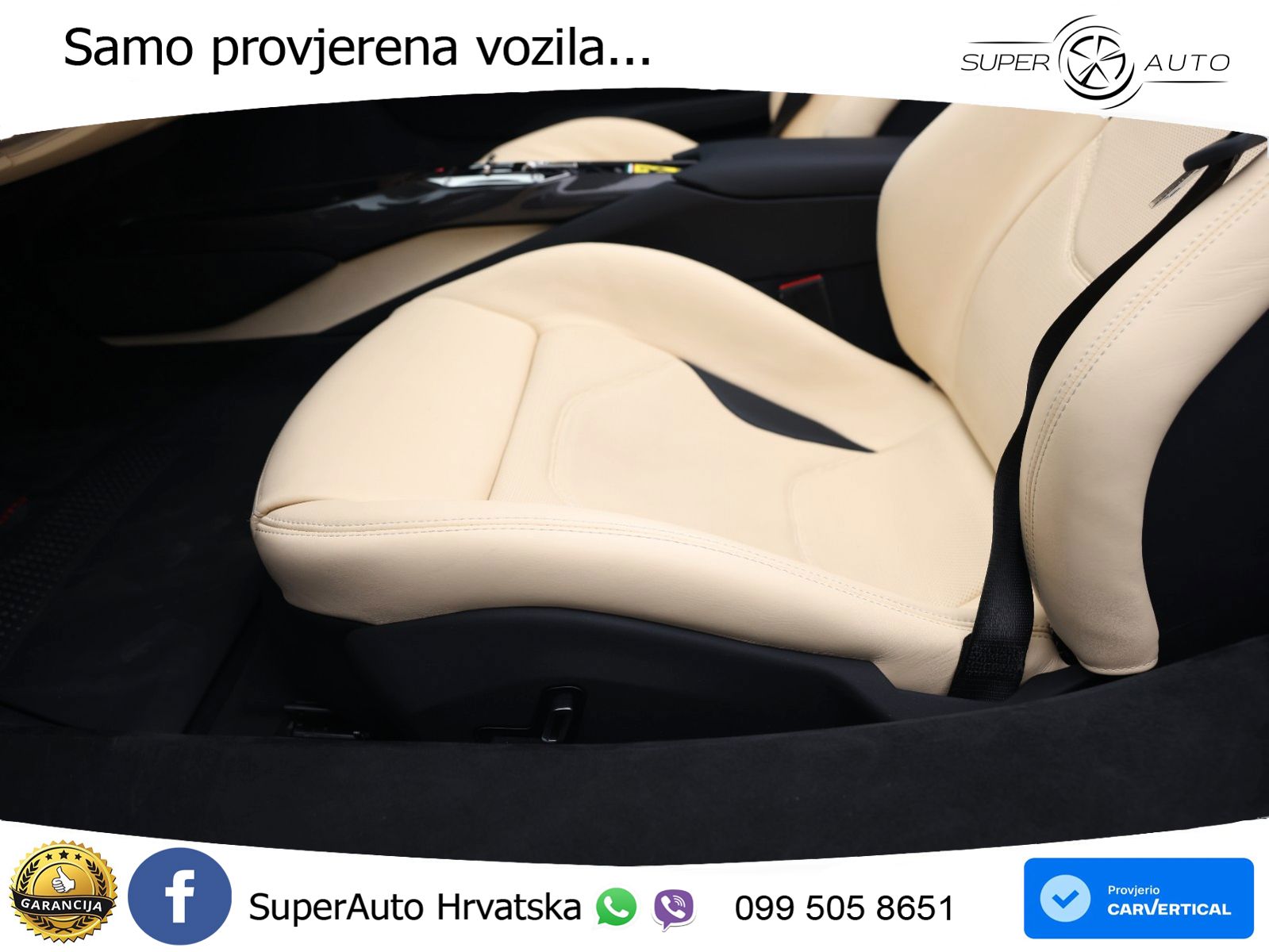 Ferrari 296 GTS 3.0 V6 (830 KS) F1 DCT ZRAČNI+ACC+GR SJED+KAM
