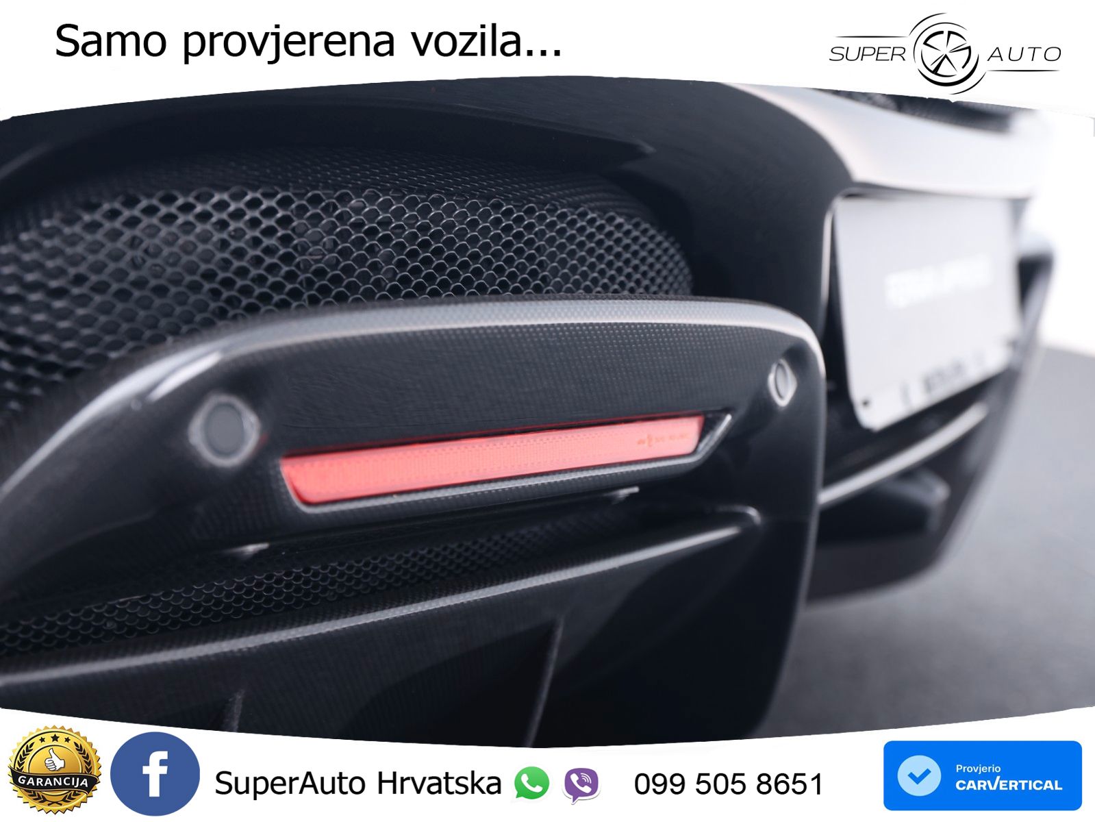 Ferrari 296 GTS 3.0 V6 (830 KS) F1 DCT ZRAČNI+ACC+GR SJED+KAM