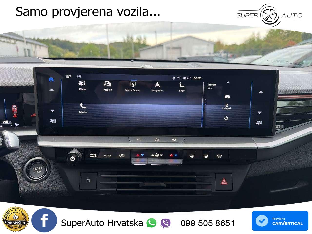 Opel Grandland 1.2 Turbo (145 KS) Hybrid eDCT GS LED+GR SJED+ACC