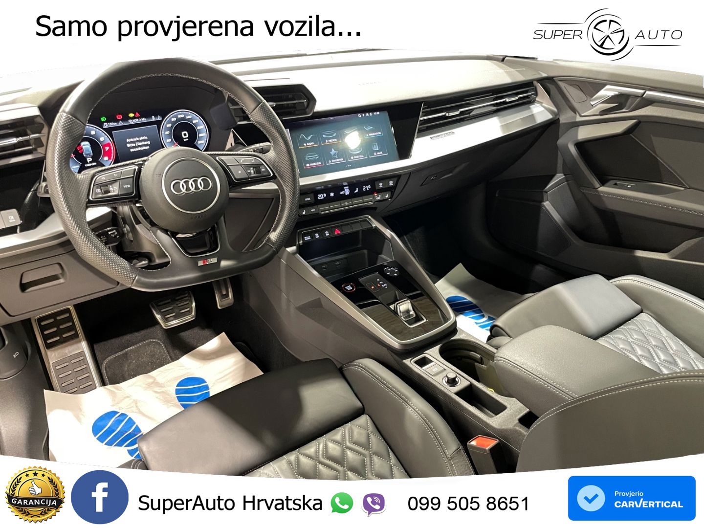 Audi S3 2.0 TFSI (310 KS) quattro S tronic MATRIX+GR SJED+KAM