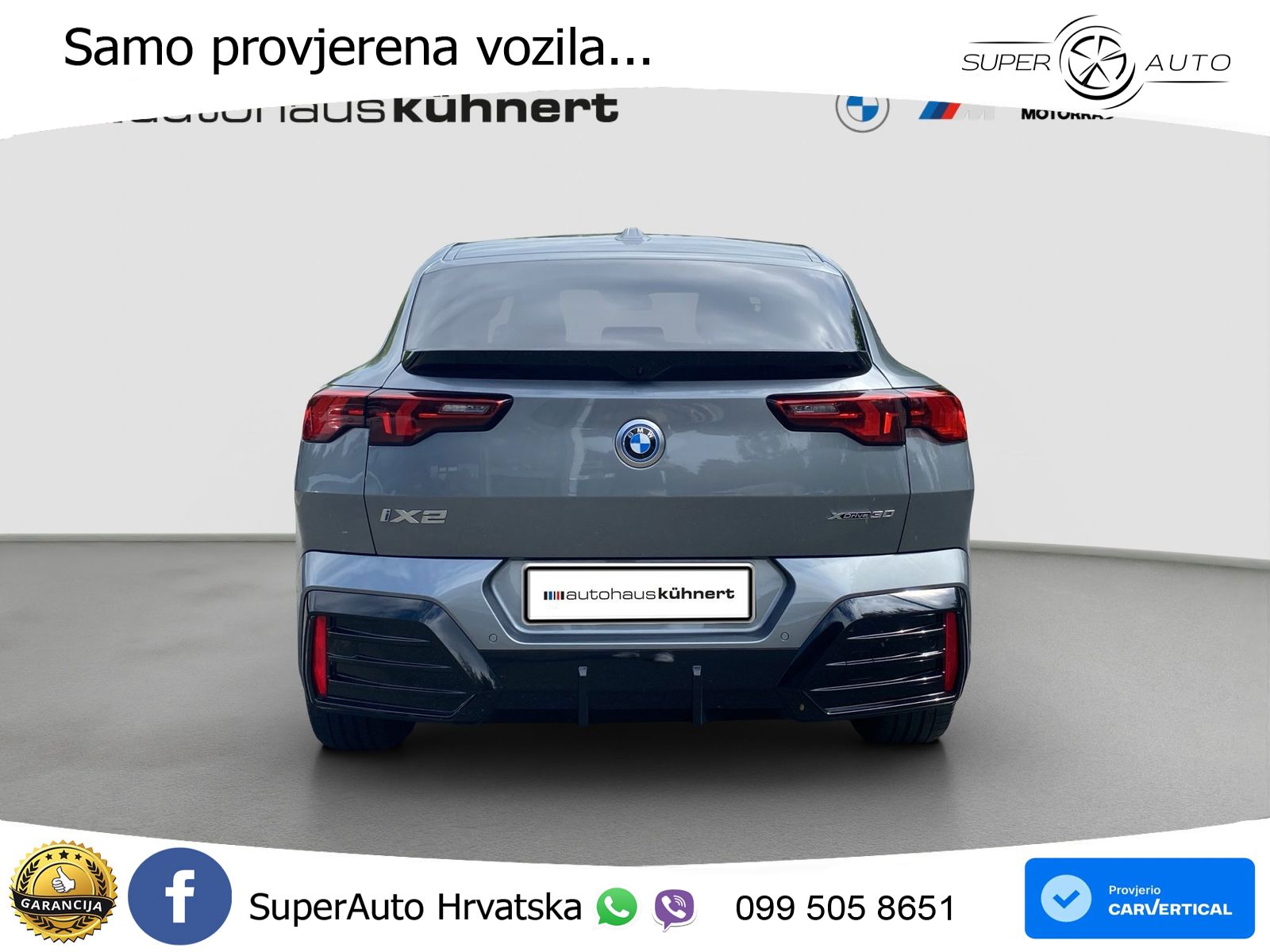 BMW iX2 66.5 kWh (313 KS) xDrive30