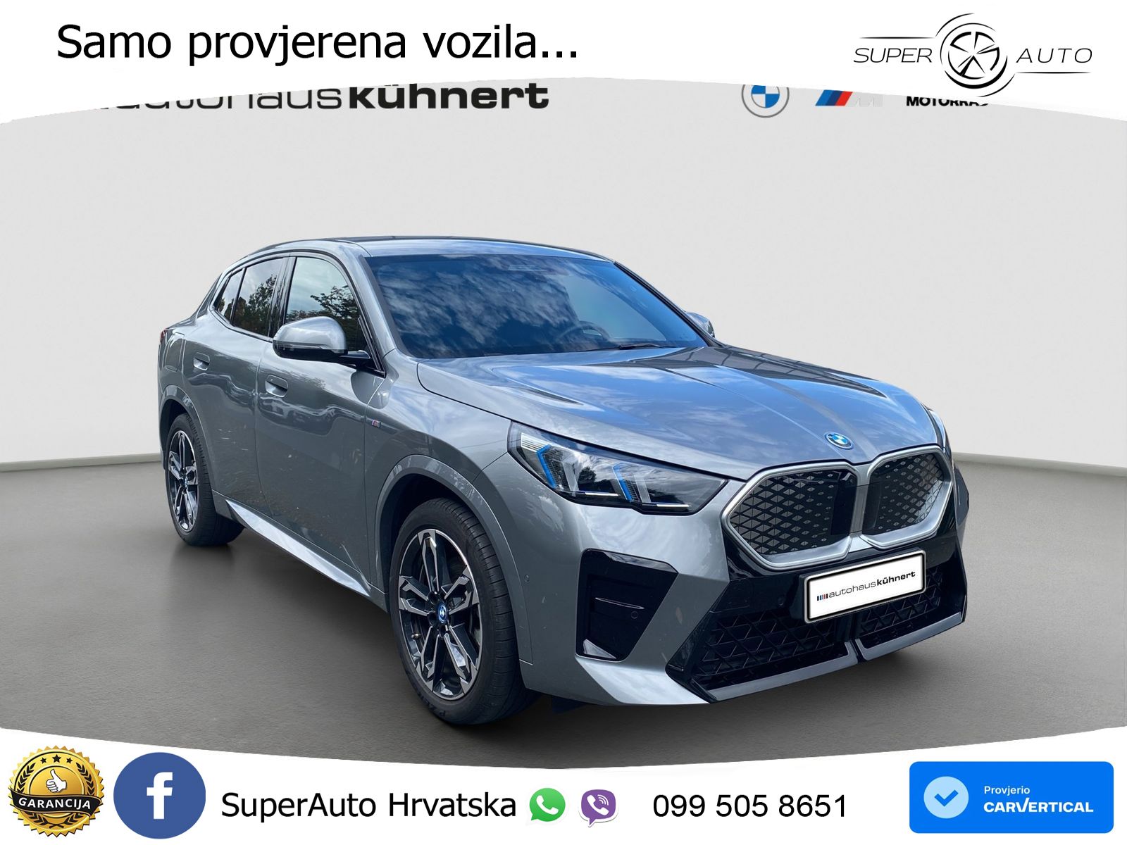 BMW iX2 66.5 kWh (313 KS) xDrive30