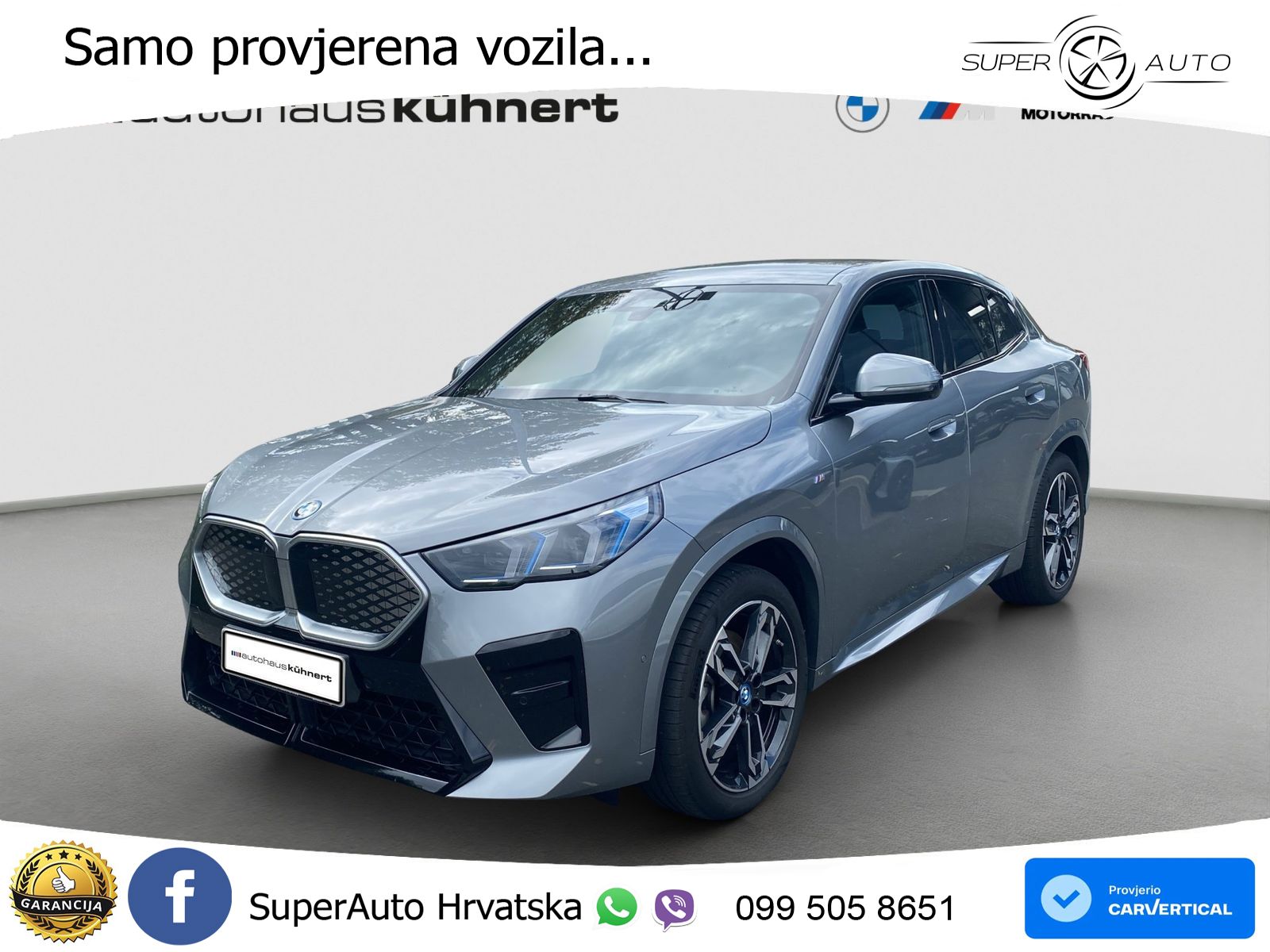 BMW iX2 66.5 kWh (313 KS) xDrive30