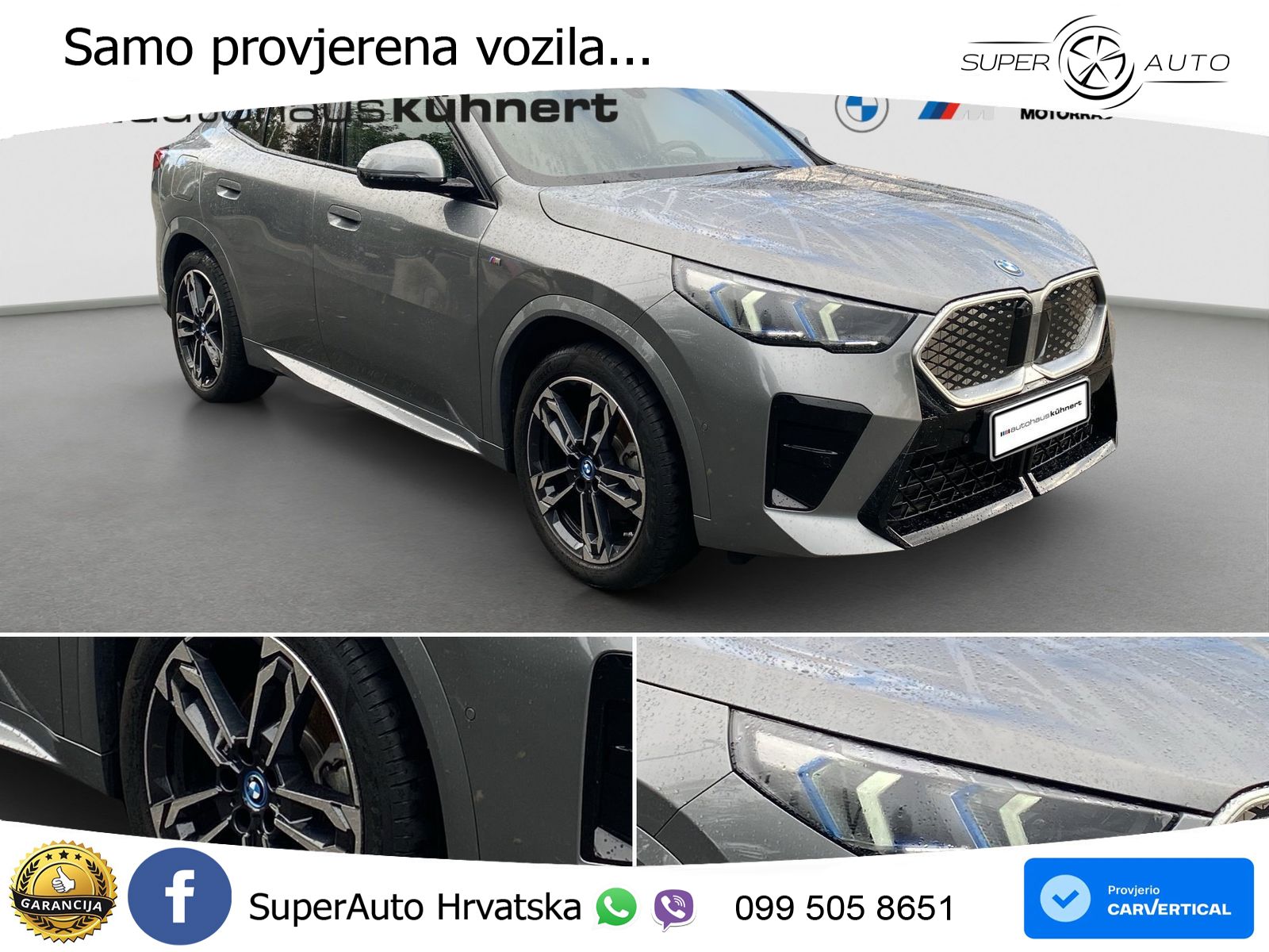 BMW iX2 66.5 kWh (313 KS) xDrive30