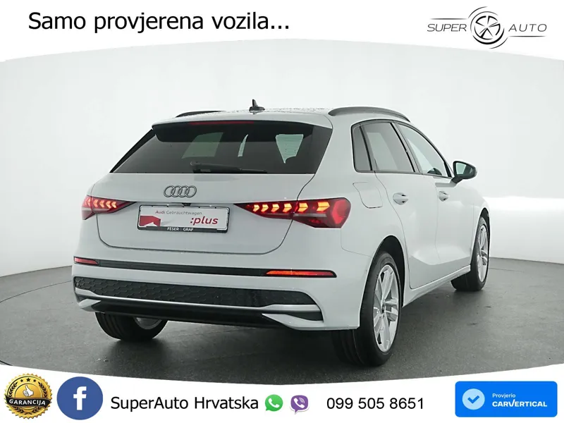 Audi A3 30 TDI (116 KS) LED+GR SJED+ACC