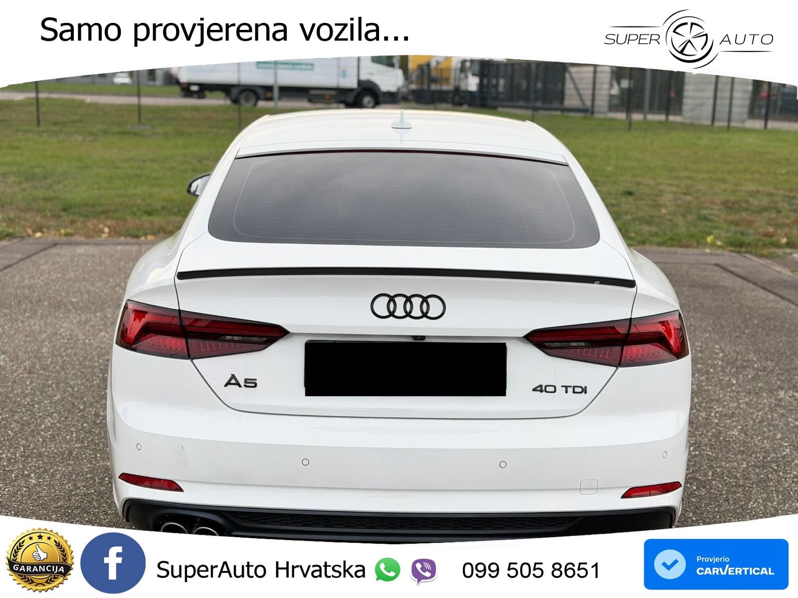 Audi A5 Sportback 40 TDI (190 KS) S tronic S line