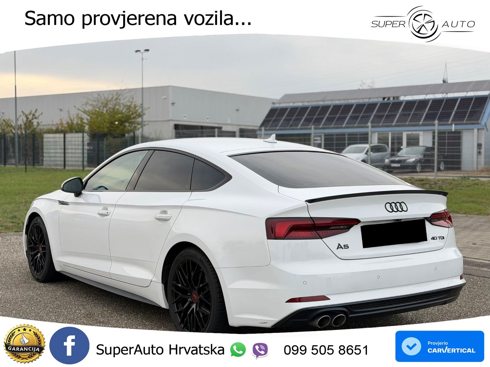 Audi A5 Sportback 40 TDI (190 KS) S tronic S line