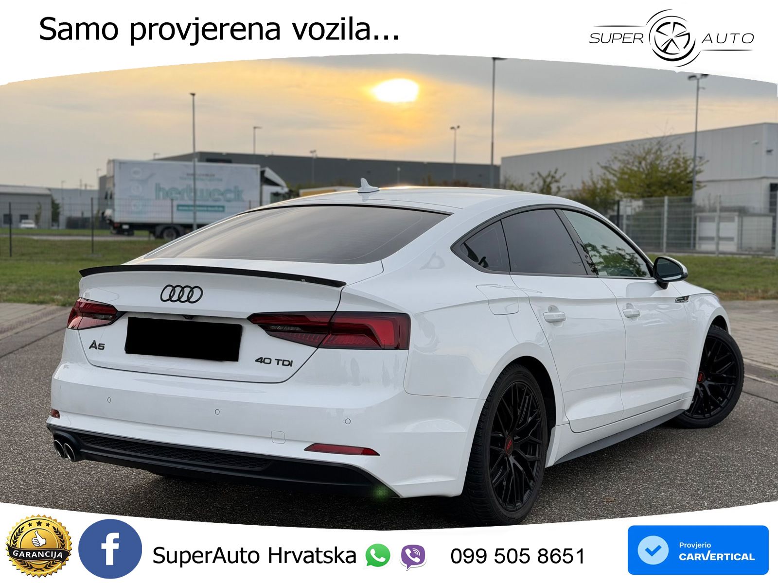 Audi A5 Sportback 40 TDI (190 KS) S tronic S line