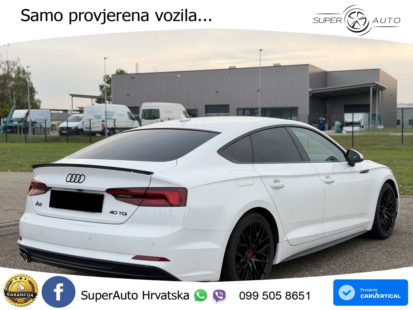 Audi A5 Sportback 40 TDI (190 KS) S tronic S line