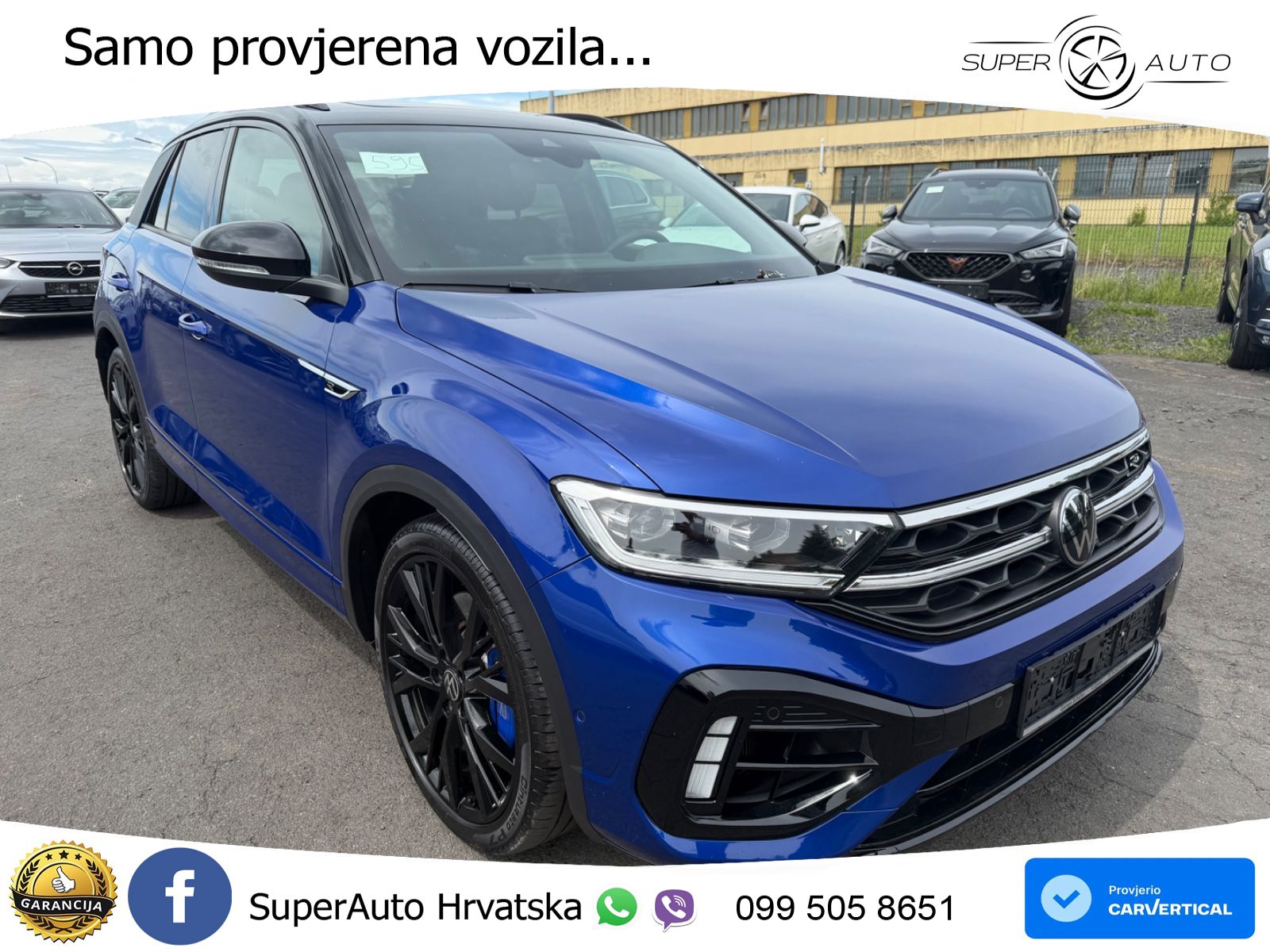 Volkswagen T-Roc I R 2.0 TSI (300 KS) OPF 4M DSG MATRIX+GR SJED+KAM