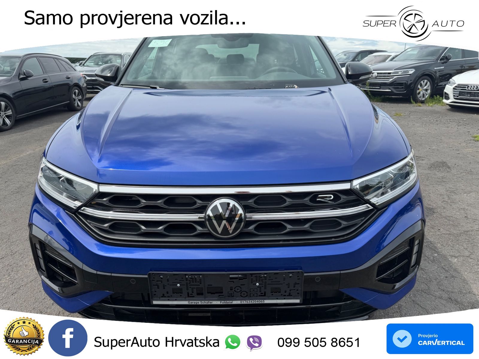 Volkswagen T-Roc I R 2.0 TSI (300 KS) OPF 4M DSG MATRIX+GR SJED+KAM