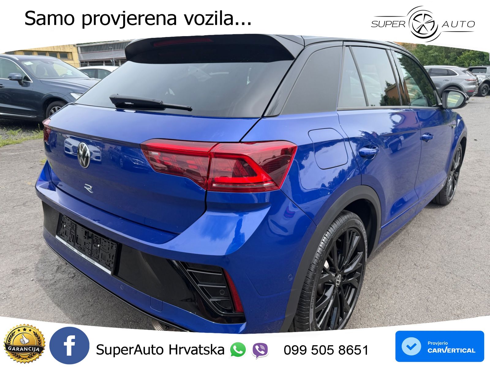 Volkswagen T-Roc I R 2.0 TSI (300 KS) OPF 4M DSG MATRIX+GR SJED+KAM