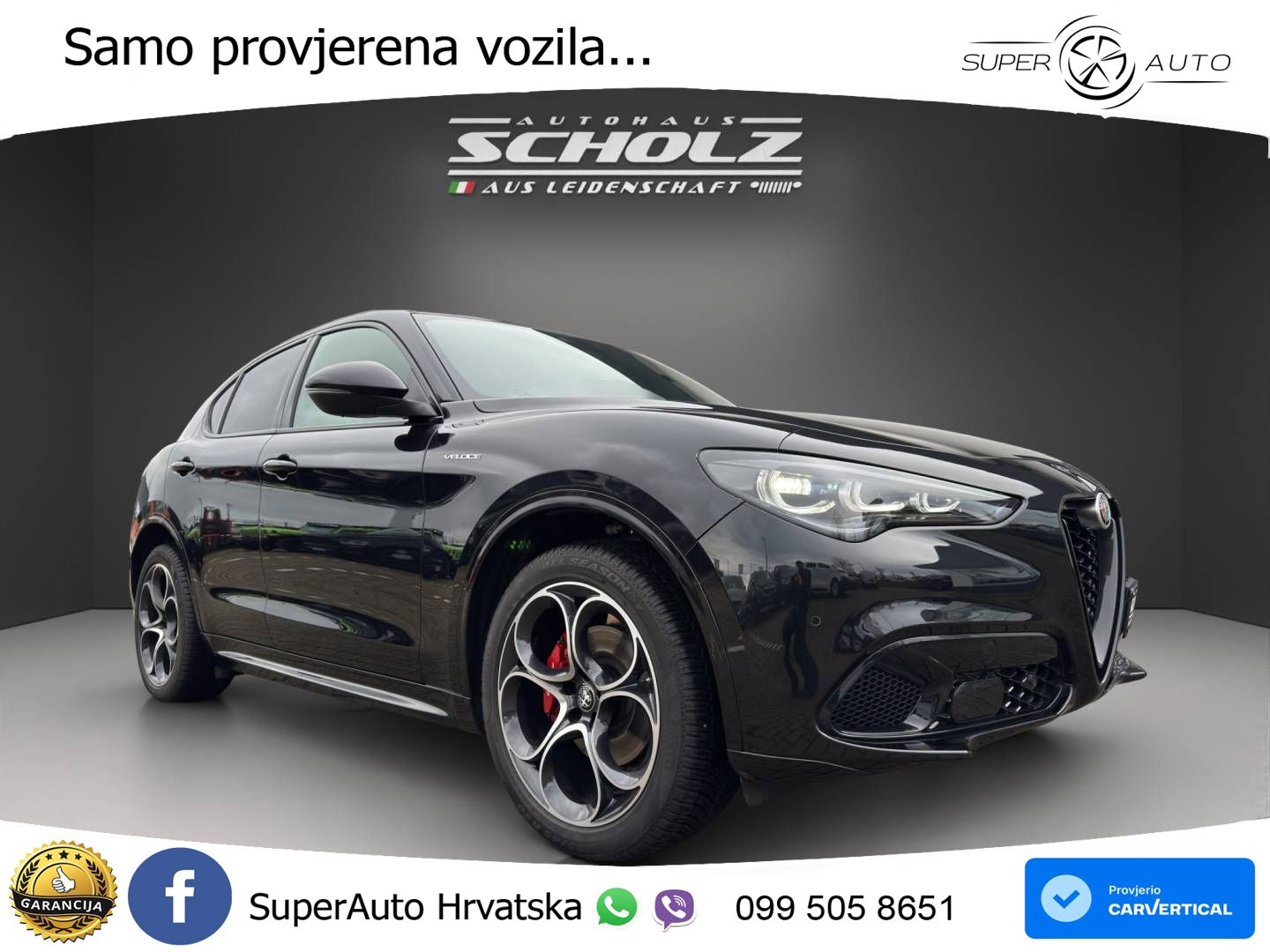 Alfa Romeo Stelvio 2.2 MultiJet II (210 KS) Q4 Automatic LED+GR SJED+ACC